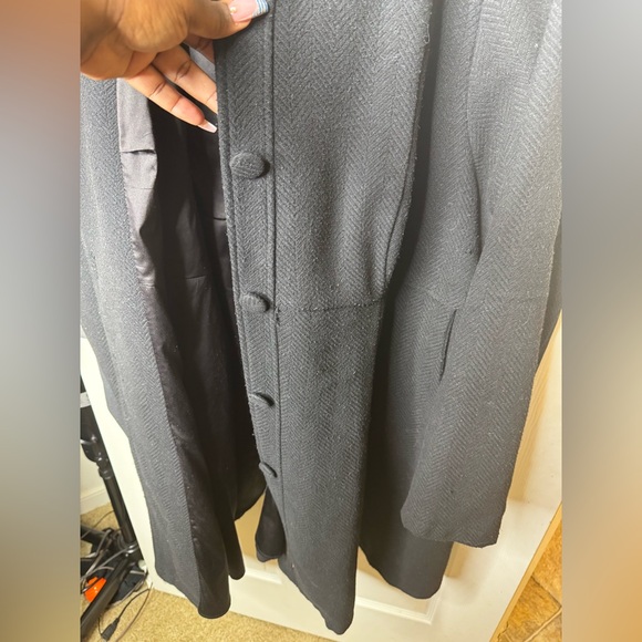 Torrid 5X Black Hooded PeaCoat - Picture 4 of 10